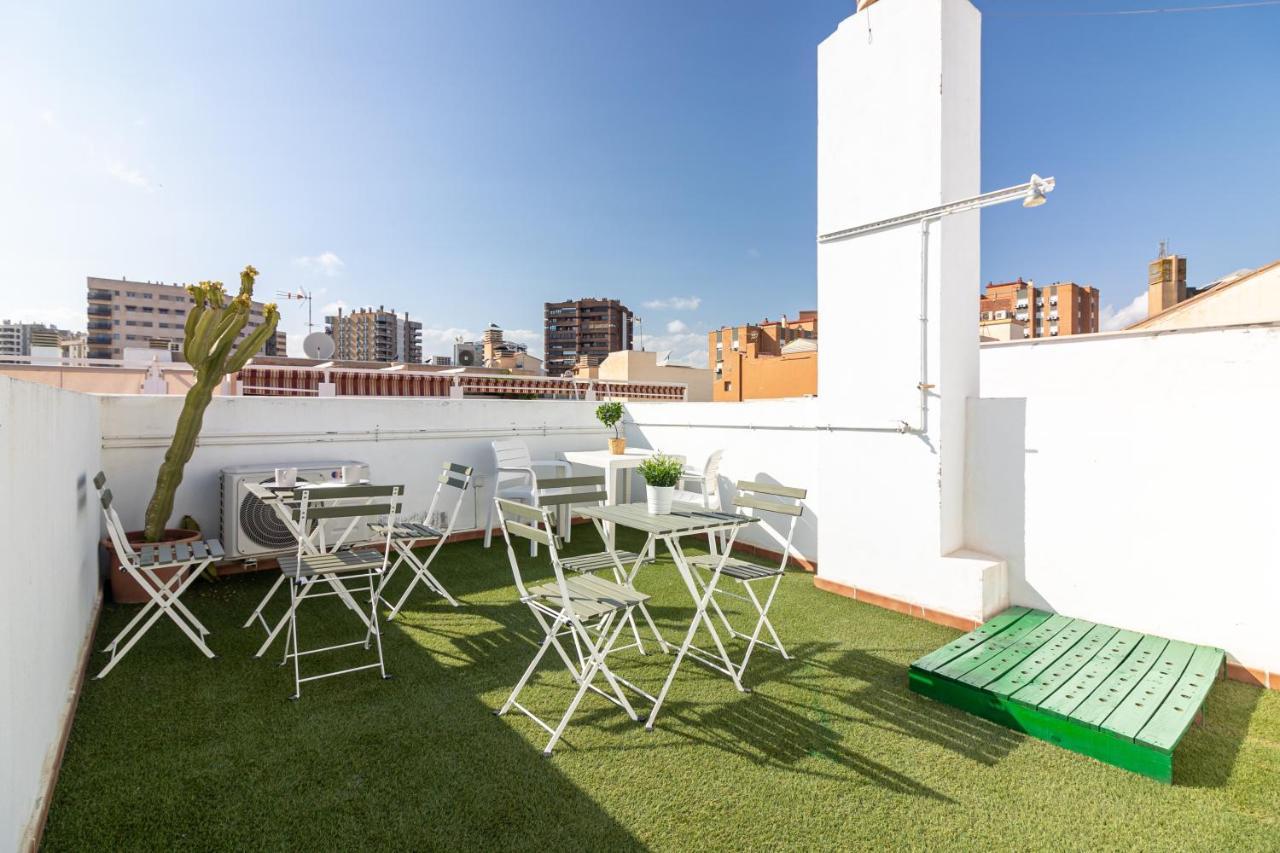 Malaga Center Flat. Carmen City Center Roof-Terrace Boutique Exterior photo